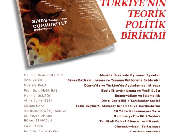 Bilim ve Sosyalizm Dergisi 7. Sayı