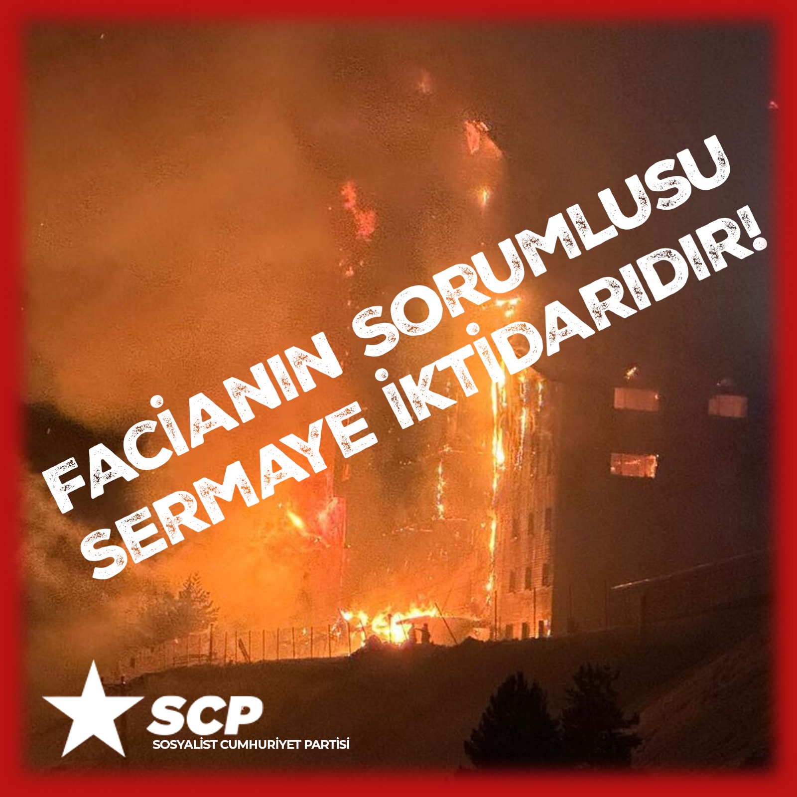 Facianın Sorumlusu Sermaye İktidarıdır!