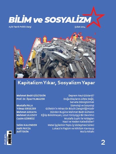 Bilim ve Sosyalizm Dergisi 2. Sayı