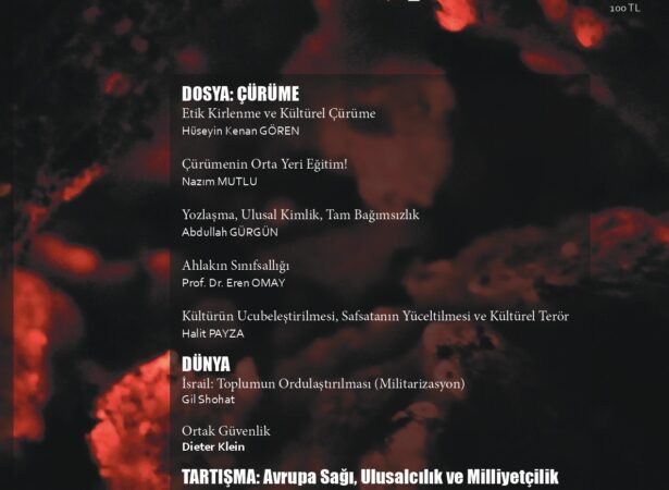 Bilim ve Sosyalizm Dergisi 8. Sayı