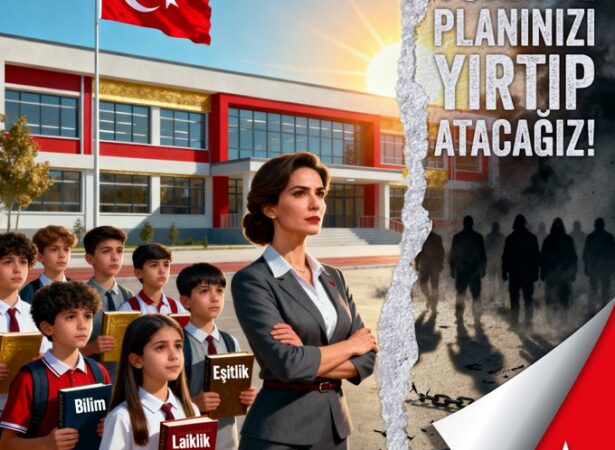 CUMHURİYETSİZ TÜRKİYE PLANINIZI YIRTIP ATACAĞIZ!